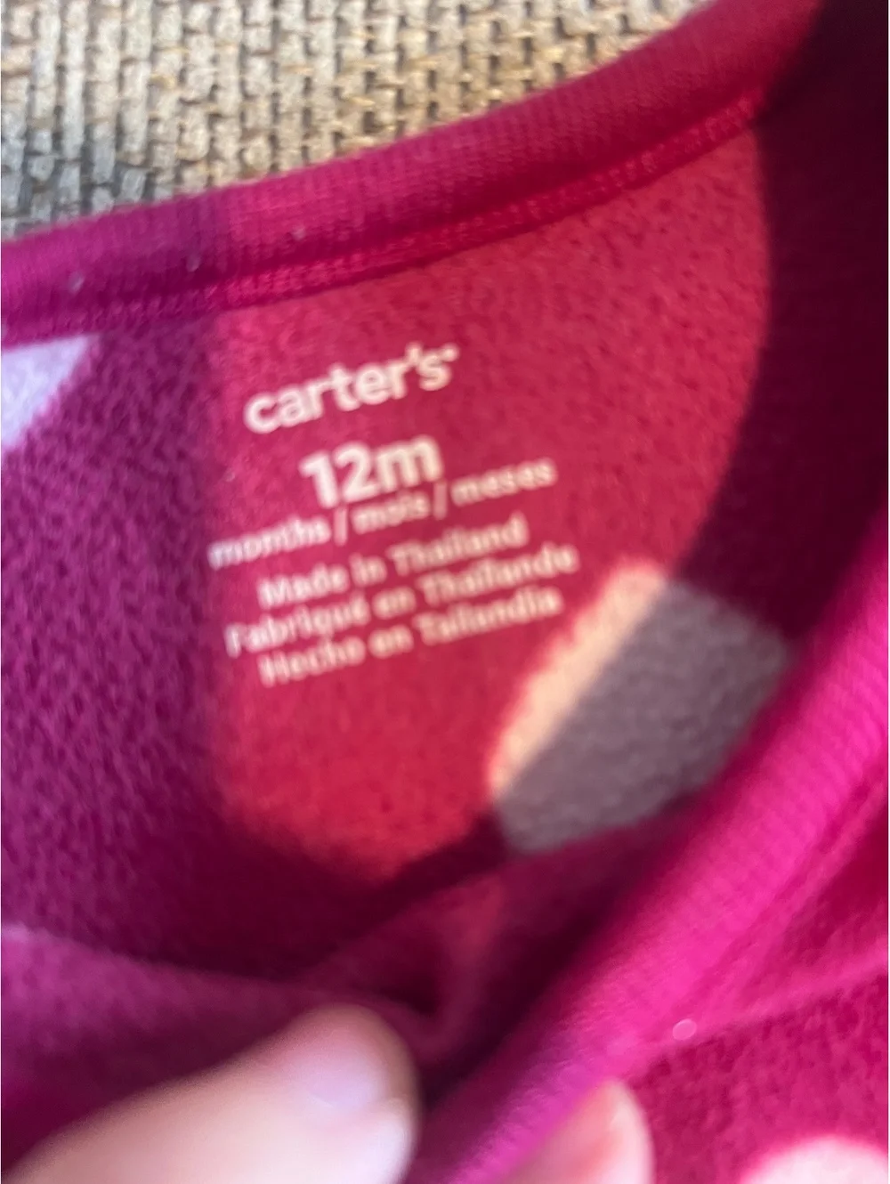 Carters Fleece Pj Set
